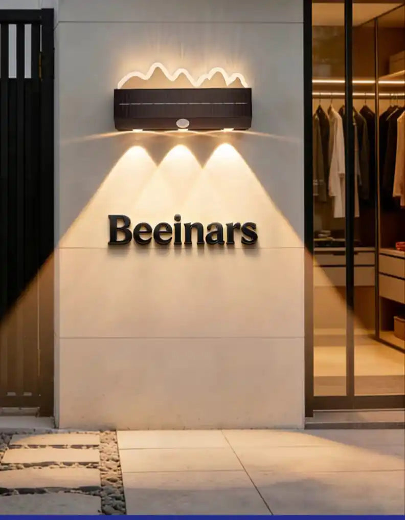 آمون عمود جداري مودرن ألومنيوم مقاوم للماء